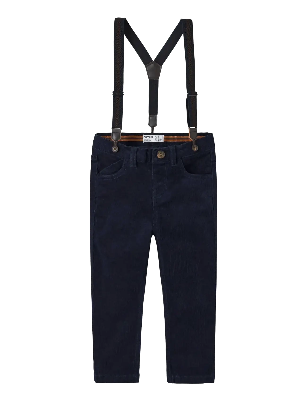 name it NMMRYAN SLIM CORD PANT WB 2999-OC R - Hosen - NAVY BLAZER / navy