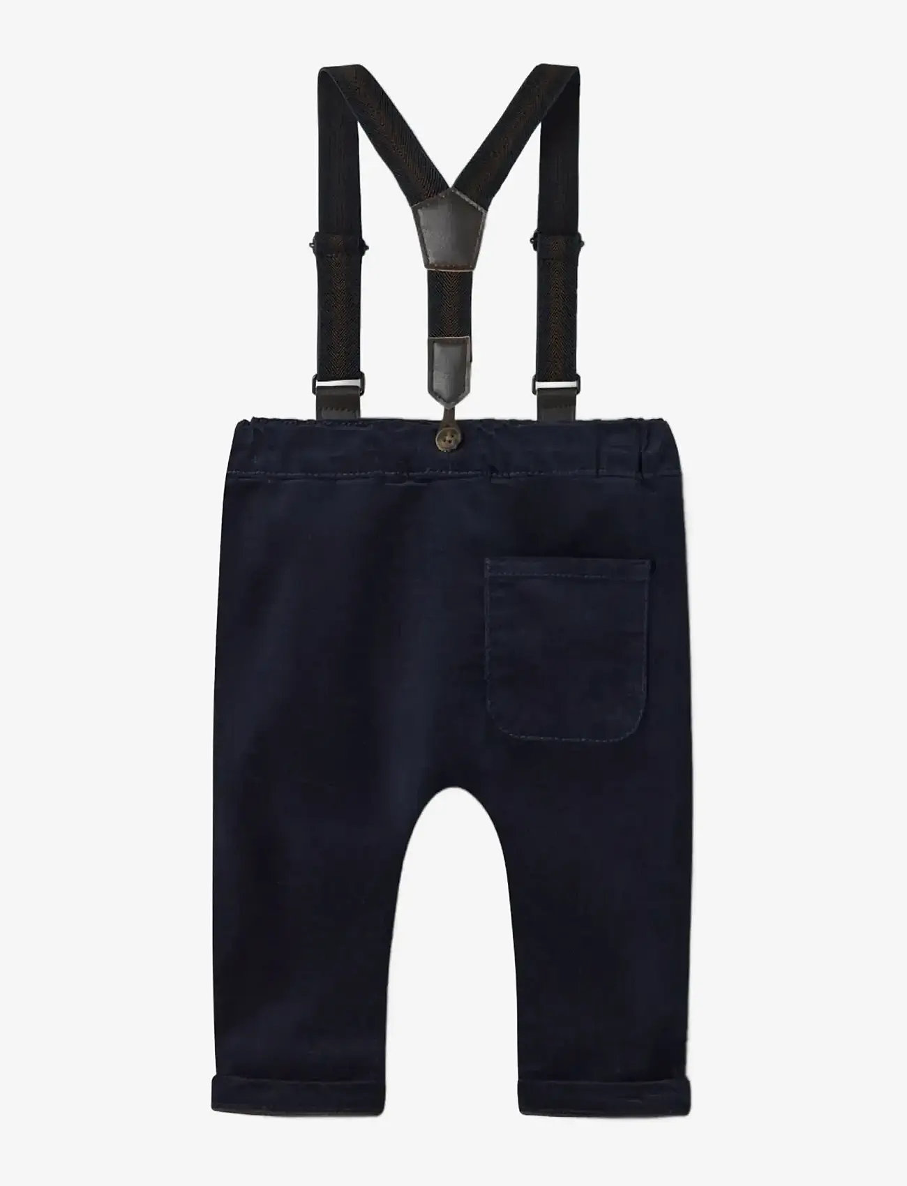 name it - NBMBEN BOW TAP CORD PANTS WB 2999-YT R - babybukser - navy blazer - 1