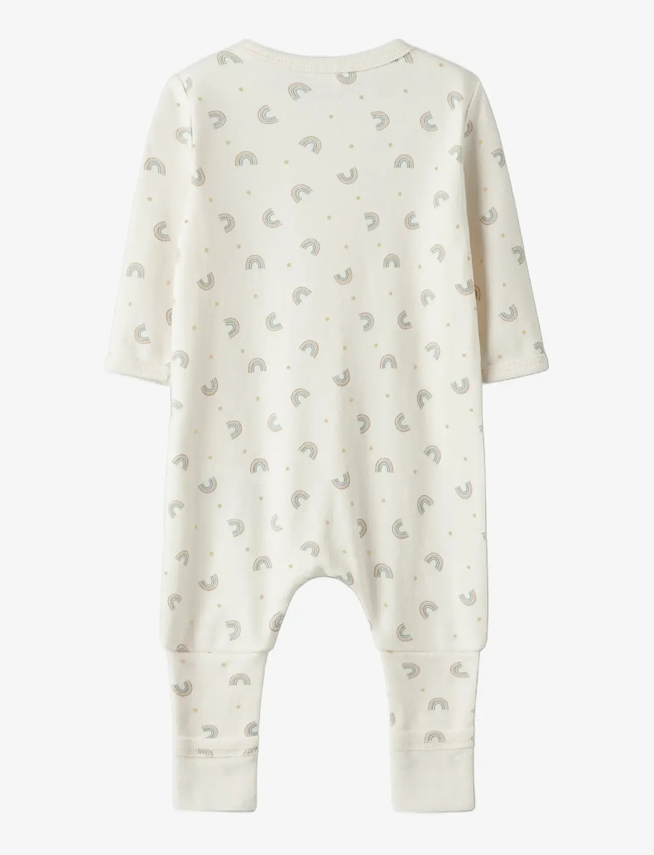 name it - NBFNIGHTSUIT ZIP FF JET RAINBOW NOOS - magamiskombinesoonid - jet stream - 1