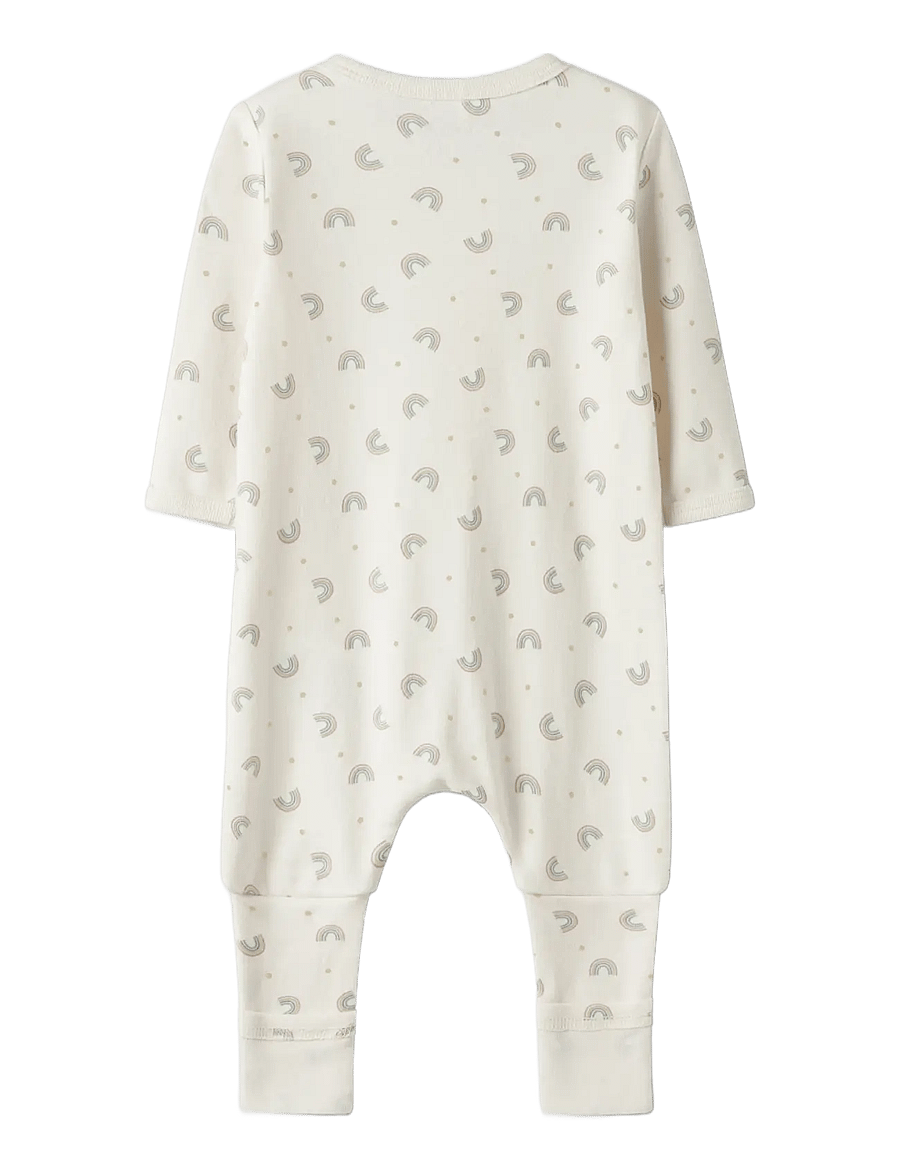 name it - NBFNIGHTSUIT ZIP FF JET RAINBOW NOOS - apģērbs gulēšanai - jet stream - 1