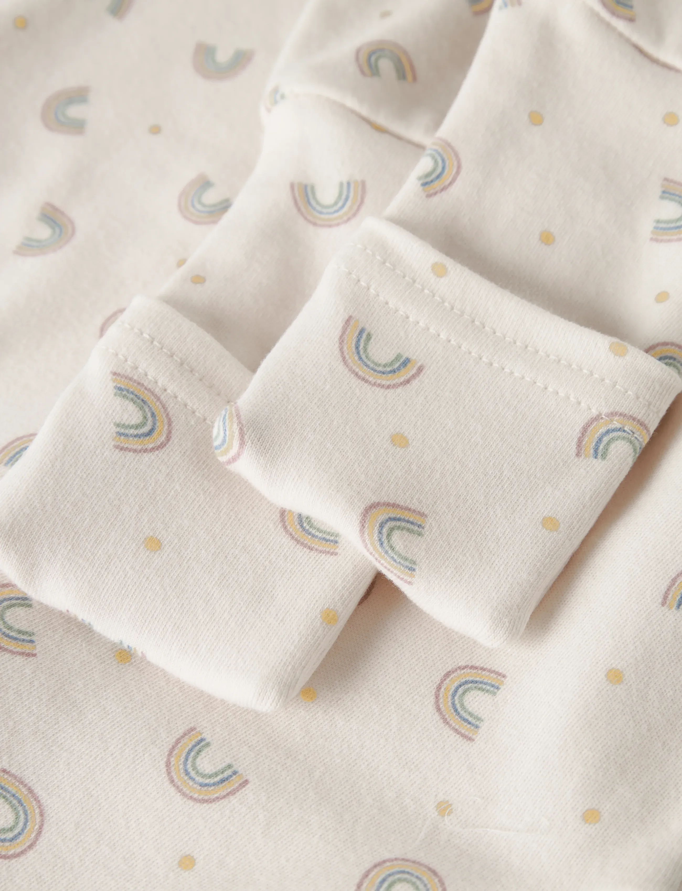 name it - NBFNIGHTSUIT ZIP FF JET RAINBOW NOOS - apģērbs gulēšanai - jet stream - 3