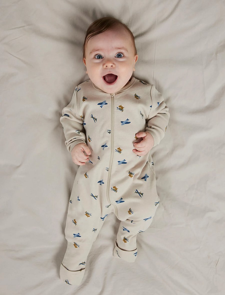 name it - NBMNIGHTSUIT ZIP FF AIRPLANE NOOS - pidžaama-kombinesoonid - peyote - 2