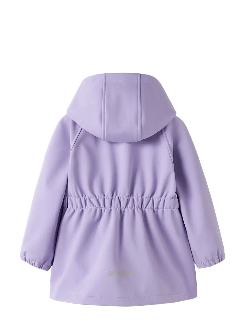 name it - NMFALFA08 SOFTSHELL JACKET MAGIC 1FO TB - softshell-jacken - sunlit allium - 1