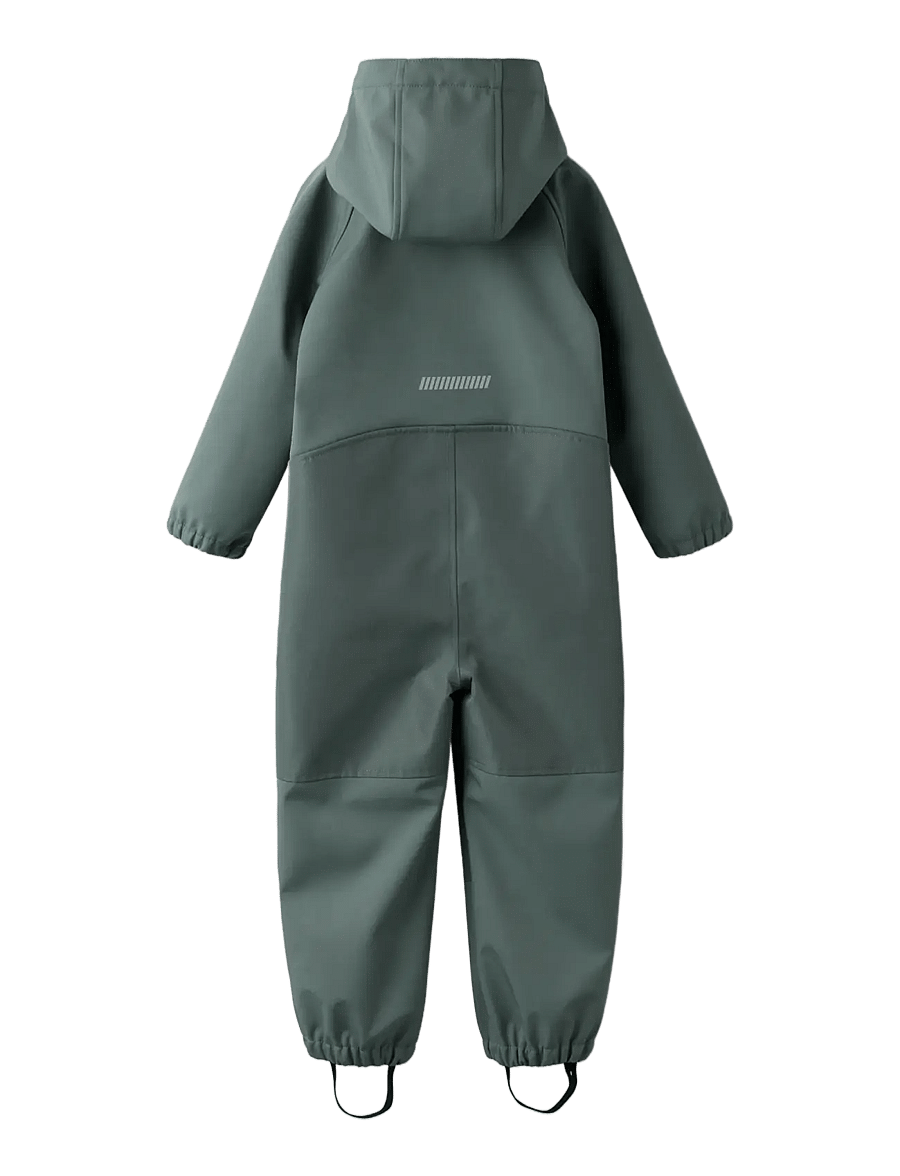 name it - NMMALFA08 SOFTSHELL SUIT MAGIC 1FO TB - softshelloveraller - balsam green - 1