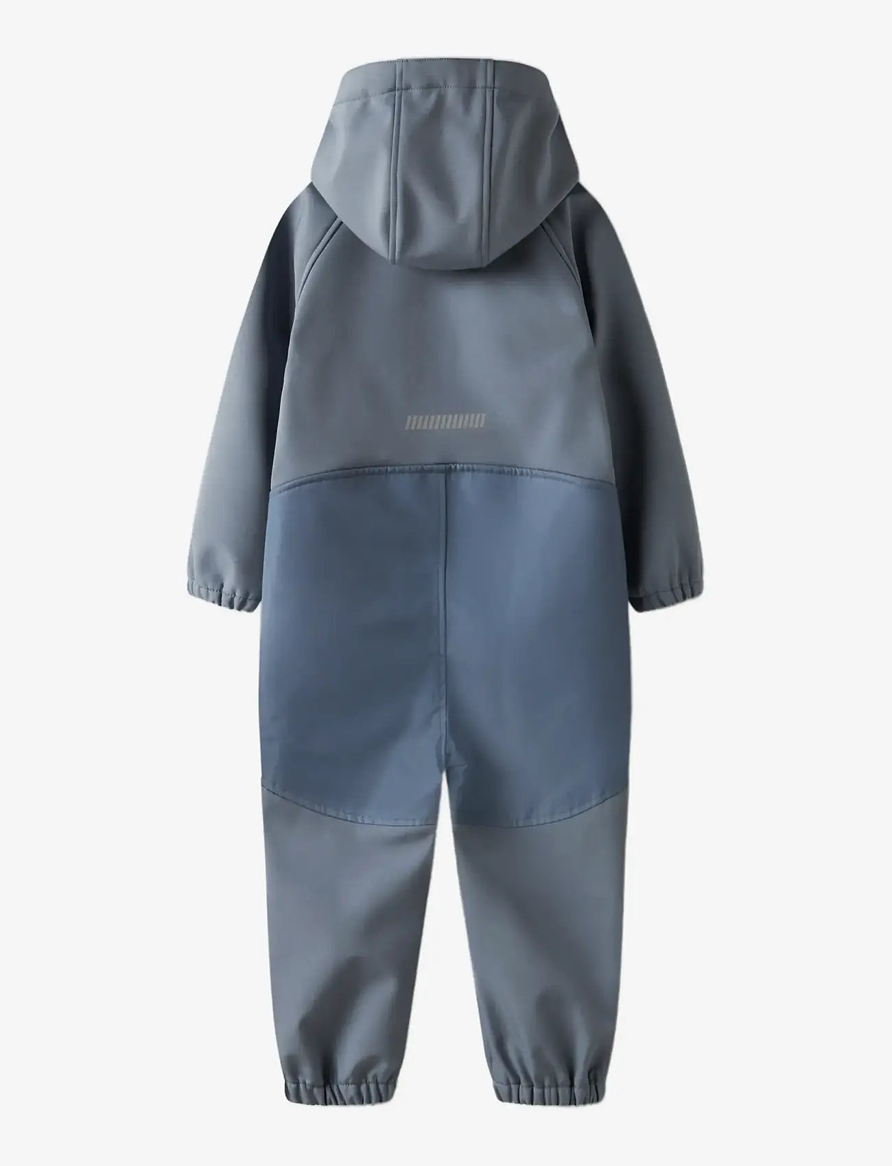 name it - NMMALFA08 SOFTSHELL SUIT MAGIC 1FO TB - softshell-overalls - flint stone - 1
