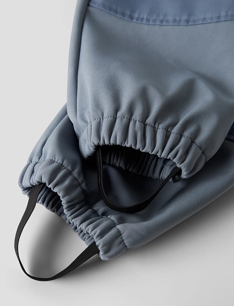 name it - NMMALFA08 SOFTSHELL SUIT MAGIC 1FO TB - softshell-overalls - flint stone - 3