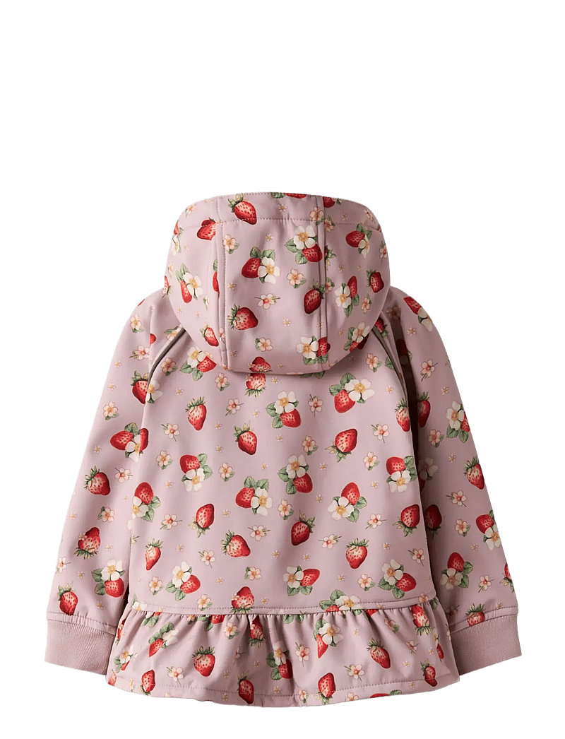 name it - NMFALFA08 SOFTSHELL JACKET PEBLUM FO - softshell jakker - keepsake lilac - 2