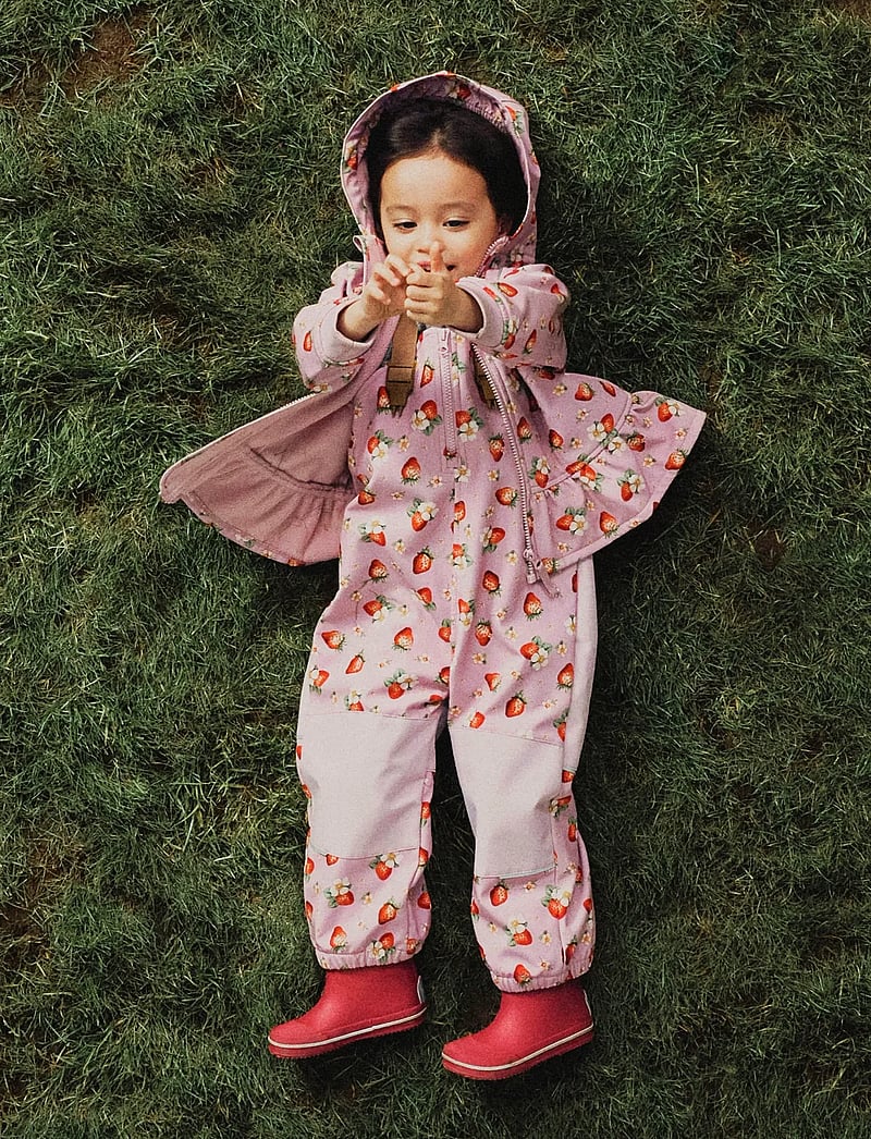 name it - NMFALFA08 SOFTSHELL JACKET PEBLUM FO - softshell jakker - keepsake lilac - 0