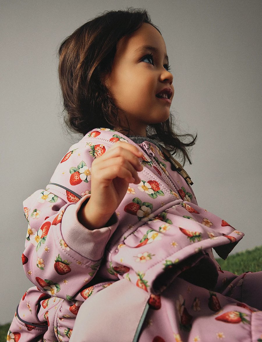 name it - NMFALFA08 SOFTSHELL JACKET PEBLUM FO - softshell-jacken - keepsake lilac - 3