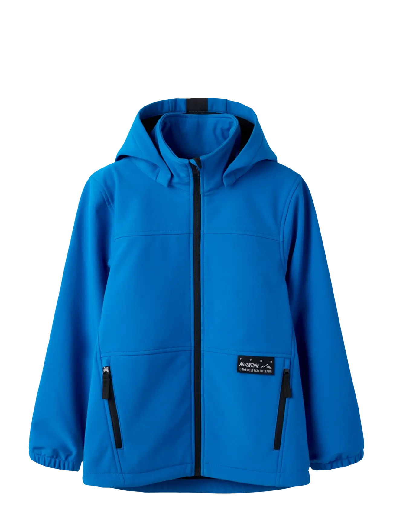 name it Nkmalfa08 Softshell Jacket Run Fo, 134, Softshells, Blau - Jackets, Kinder