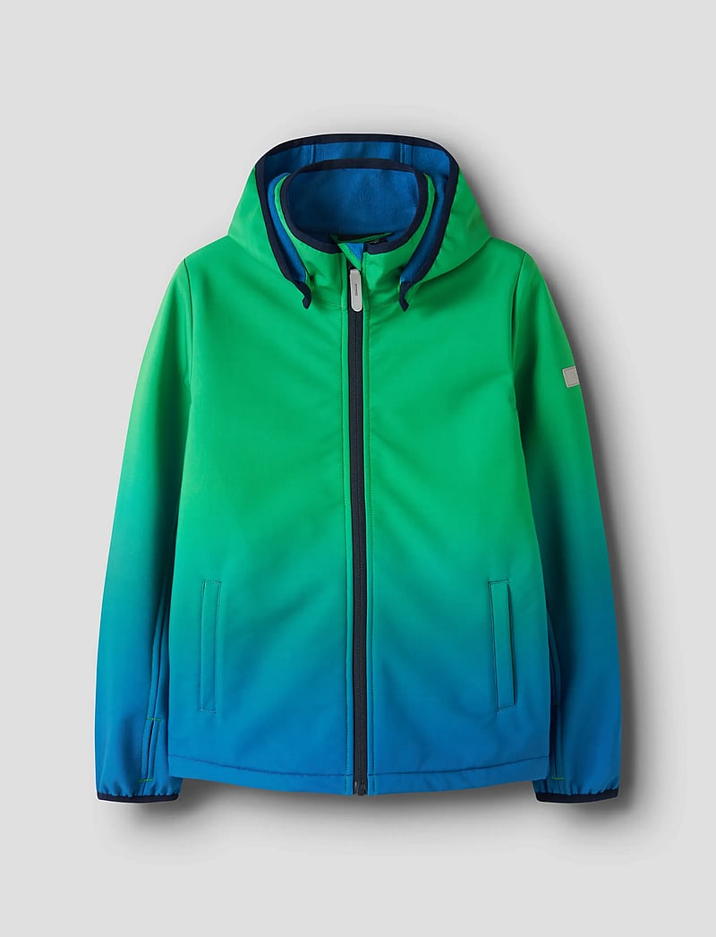 name it - NKMMALTA05 SOFTSHELL JACKET DIPDYE FO - softshelljakker - imperial blue - 0