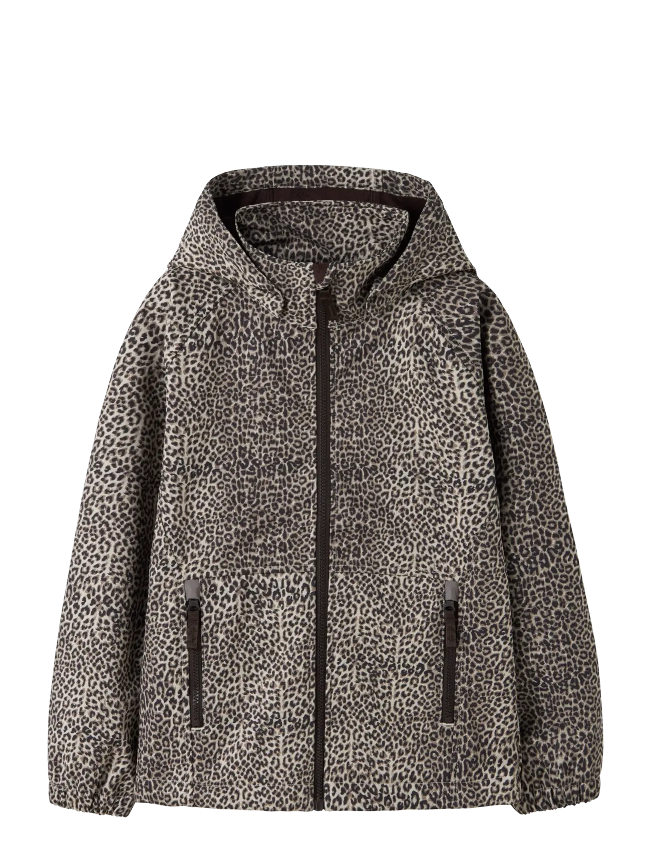 name it NKFALFA08 SOFTSHELL JACKET AOP 1FO - Softshells - RAINY DAY / grey