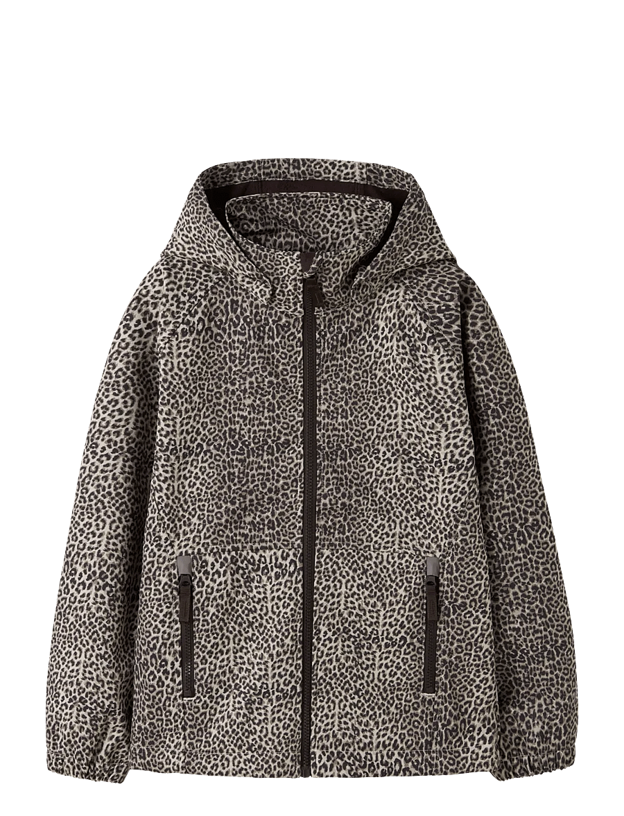 name it - NKFALFA08 SOFTSHELL JACKET AOP 1FO - softshell jakker - rainy day - 0