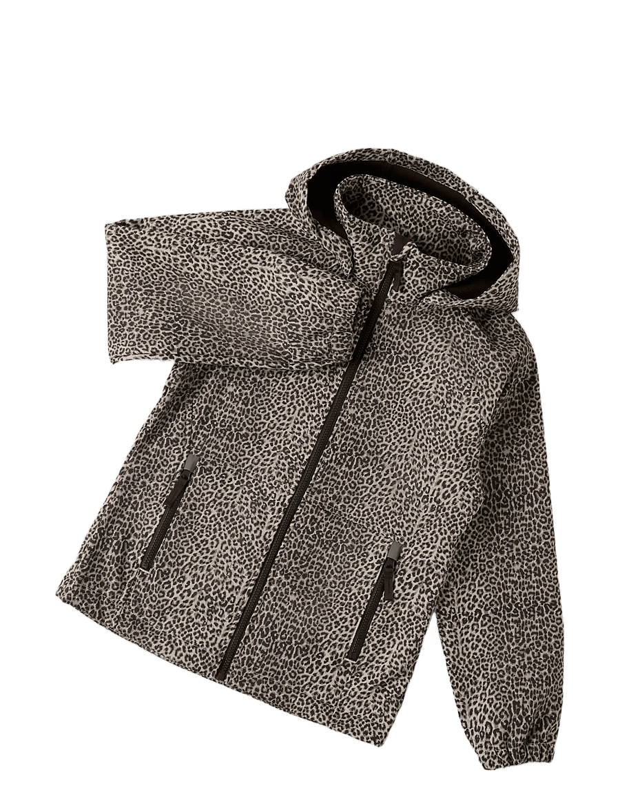 name it - NKFALFA08 SOFTSHELL JACKET AOP 1FO - softshell jakker - rainy day - 2