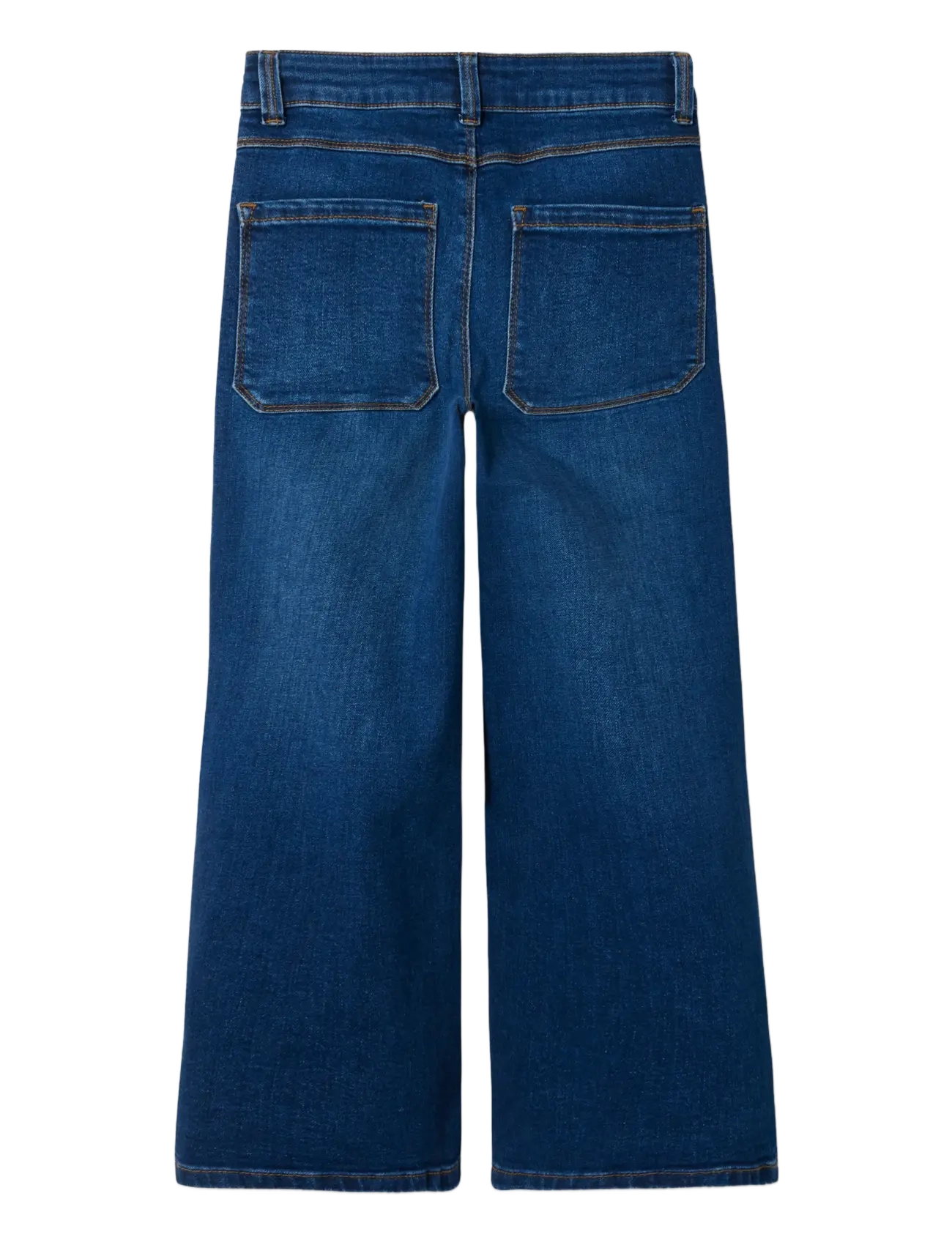 name it - NKFPOLLY X-WIDE JEANS 3057-FR NOOS - hosen mit weitem bein - dark blue denim - 2