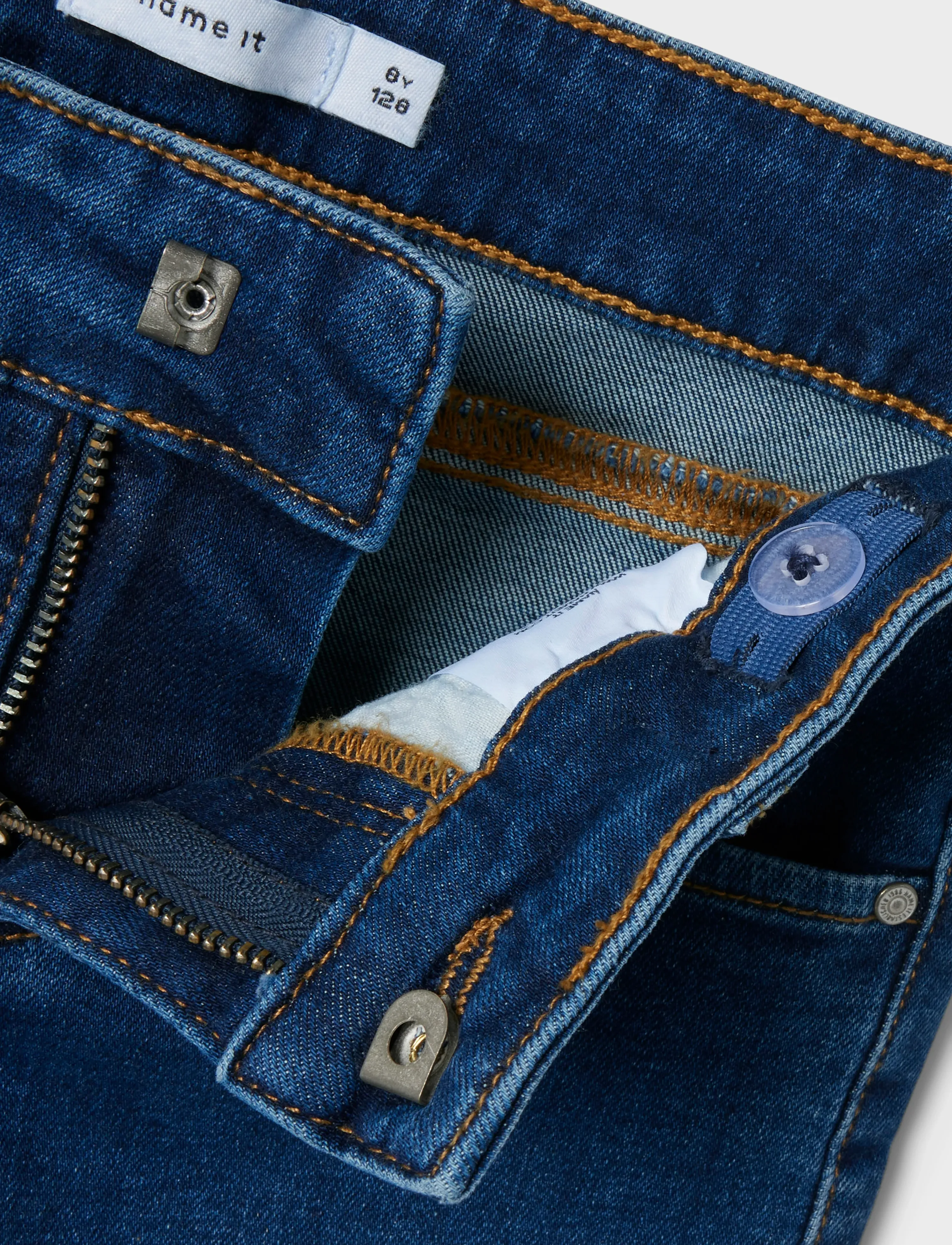 name it - NKFPOLLY X-WIDE JEANS 3057-FR NOOS - vide jeans - dark blue denim - 5