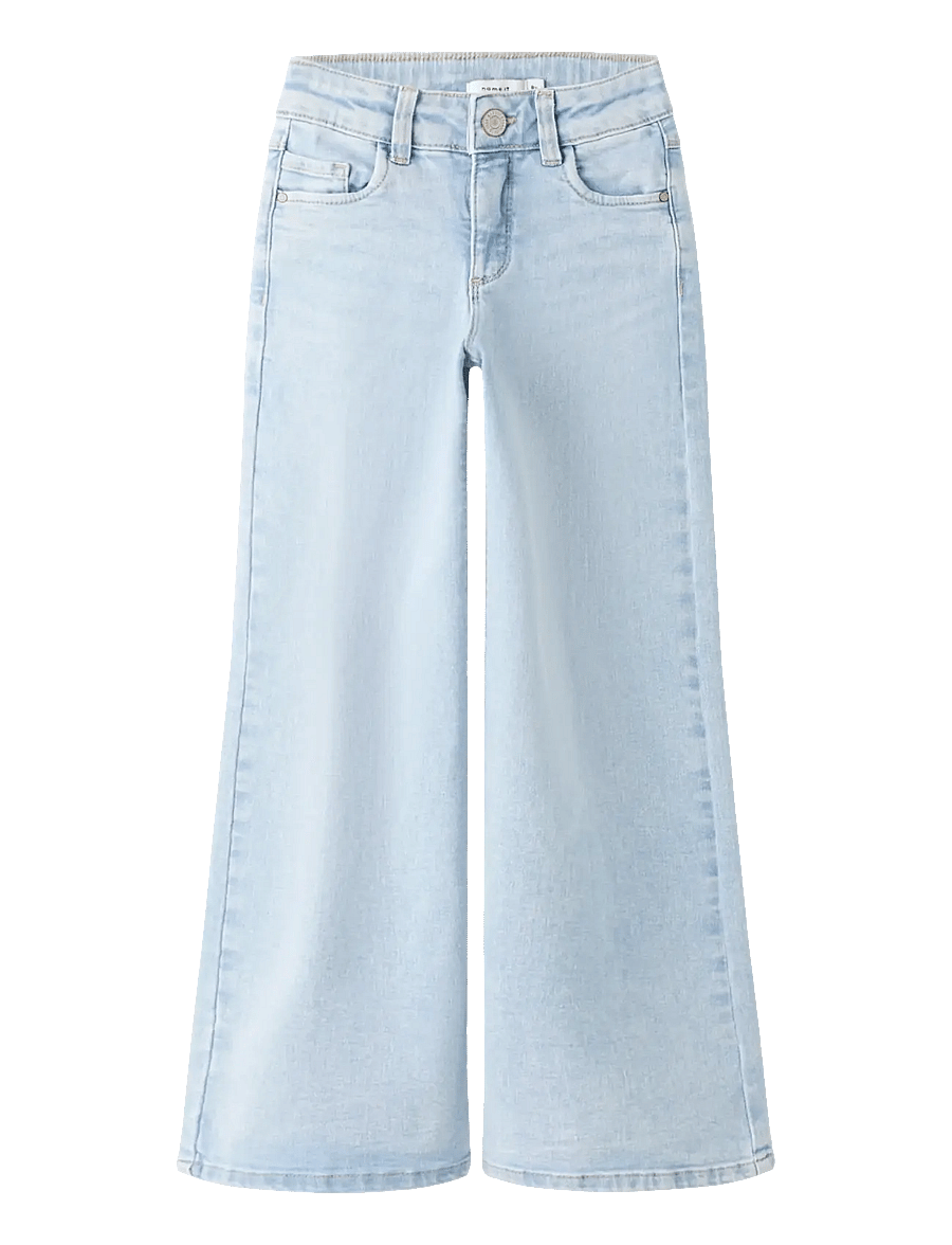 name it - NKFPOLLY X-WIDE JEANS 3057-FR NOOS - vida jeans - light blue denim - 1