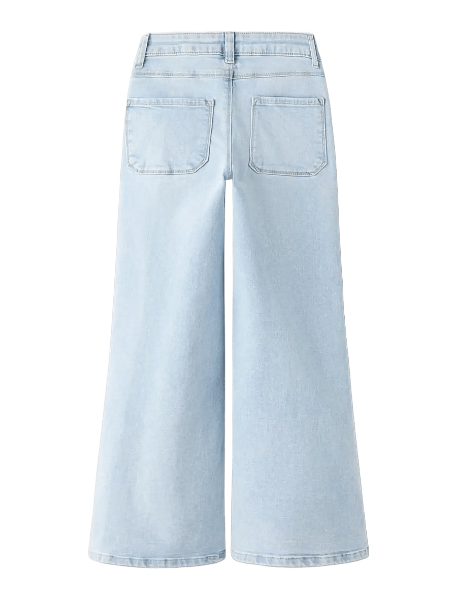 name it - NKFPOLLY X-WIDE JEANS 3057-FR NOOS - vida jeans - light blue denim - 2