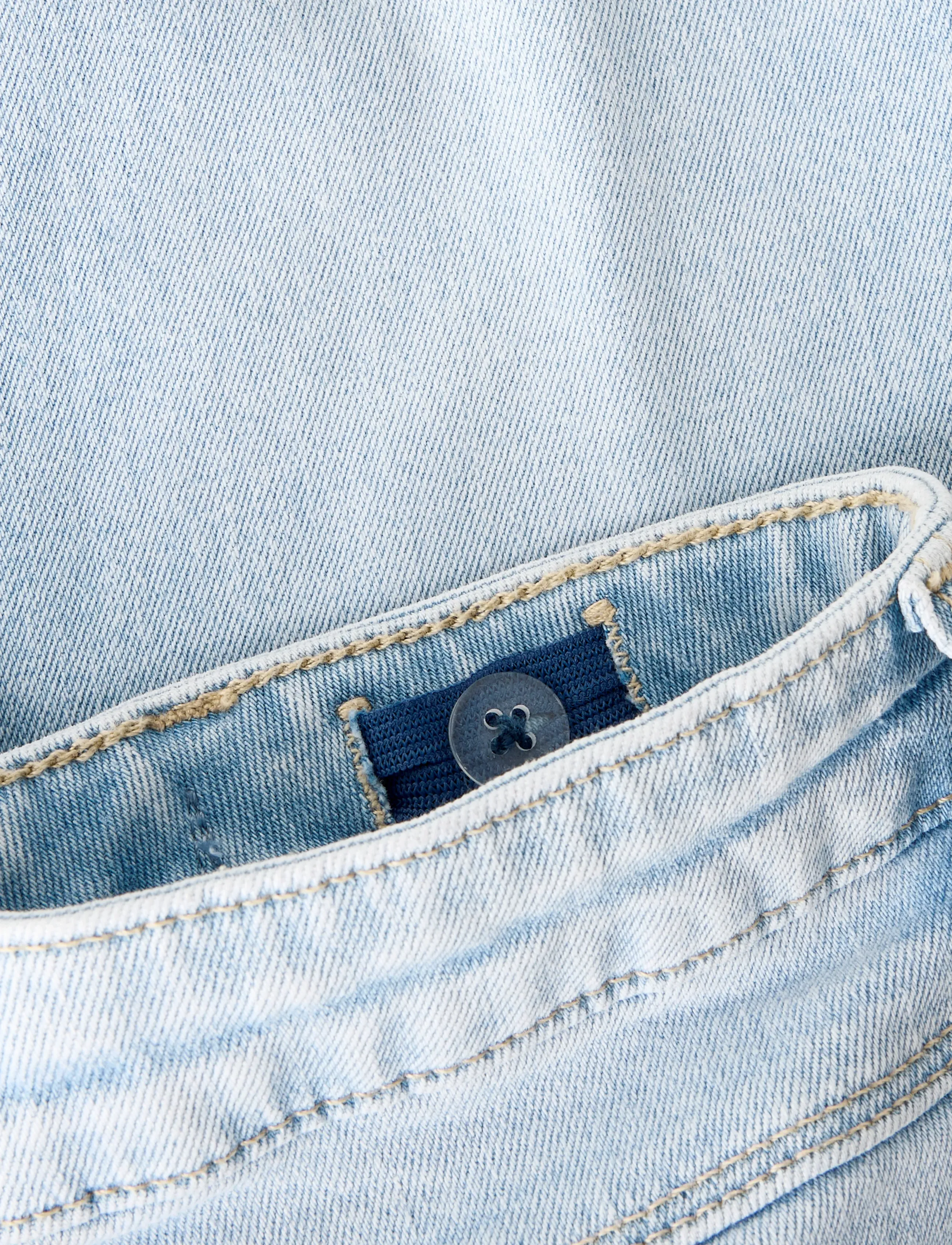 name it - NKFPOLLY X-WIDE JEANS 3057-FR NOOS - vida jeans - light blue denim - 4