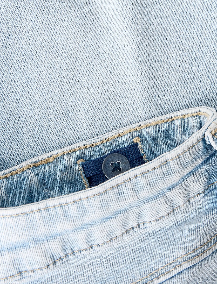 name it - NKFPOLLY X-WIDE JEANS 3057-FR NOOS - vida jeans - light blue denim - 4