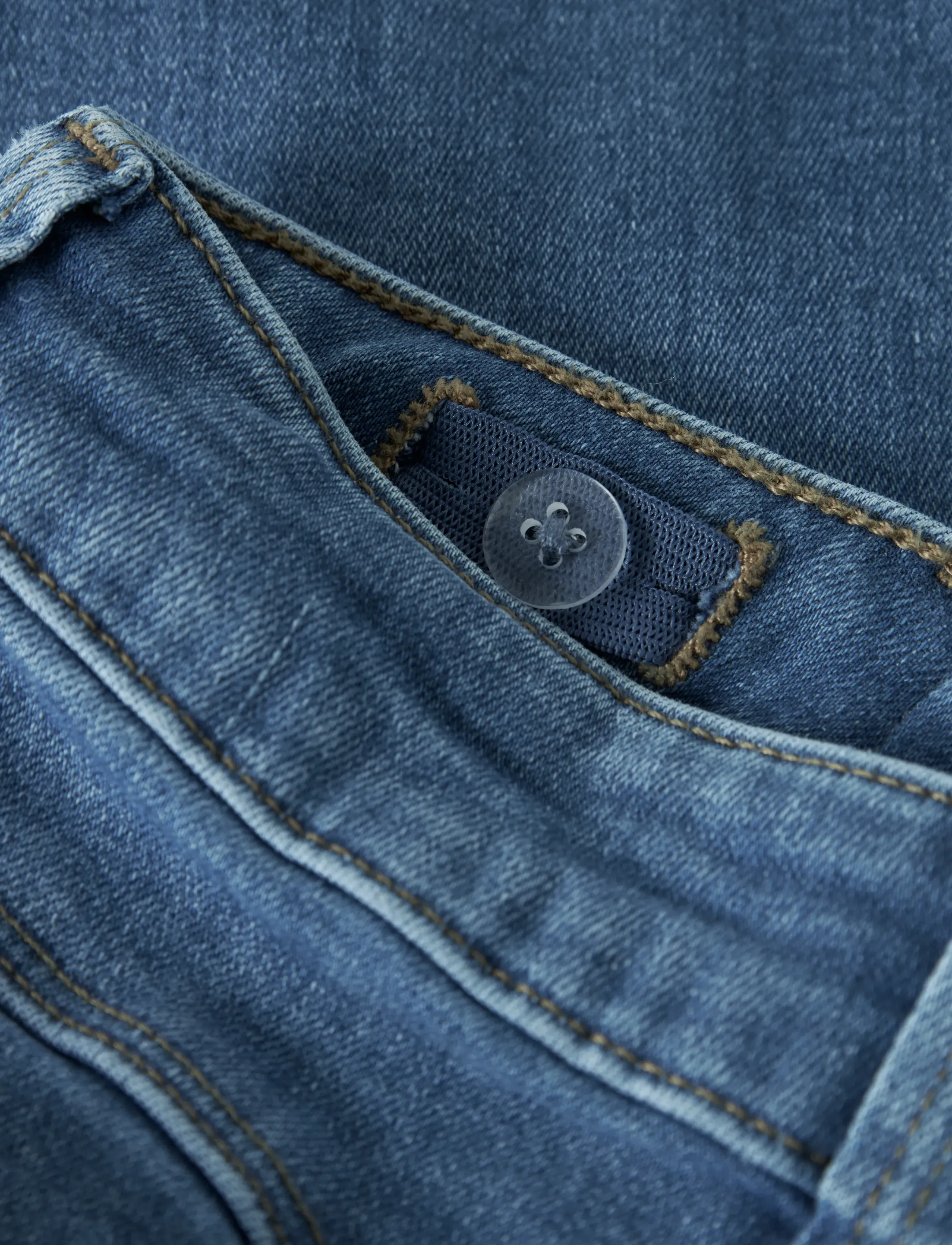name it - NKFPOLLY X-WIDE JEANS 3057-FR NOOS - brede jeans - medium blue denim - 4