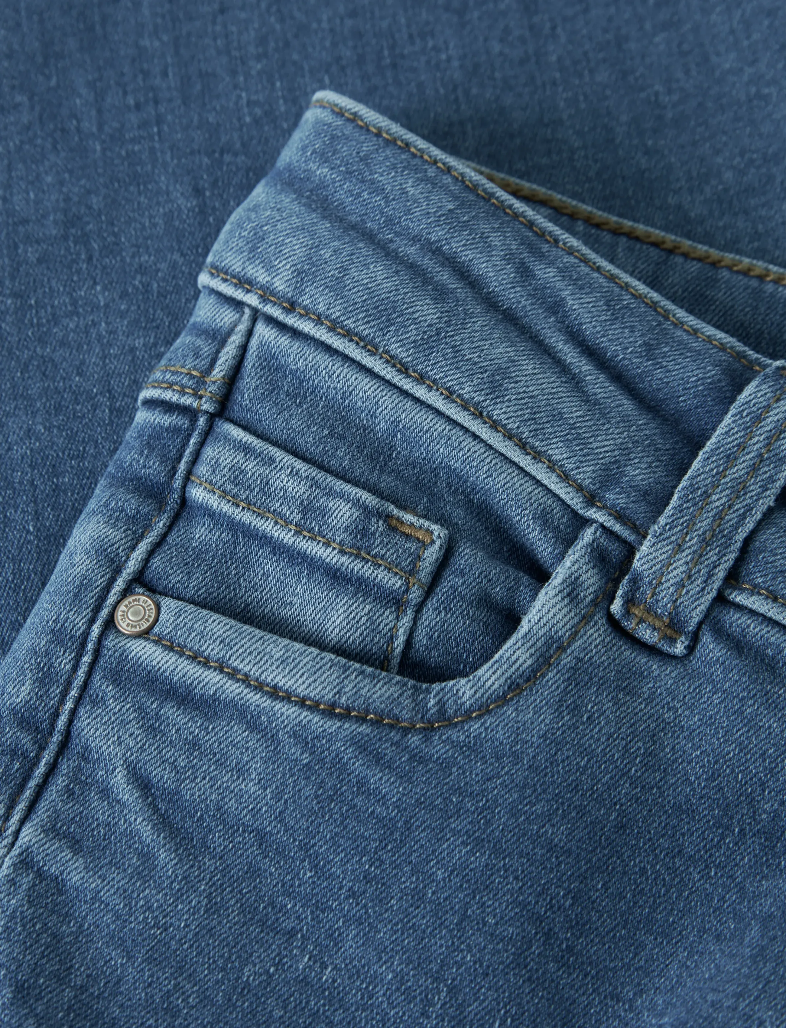 name it - NKFPOLLY X-WIDE JEANS 3057-FR NOOS - brede jeans - medium blue denim - 5