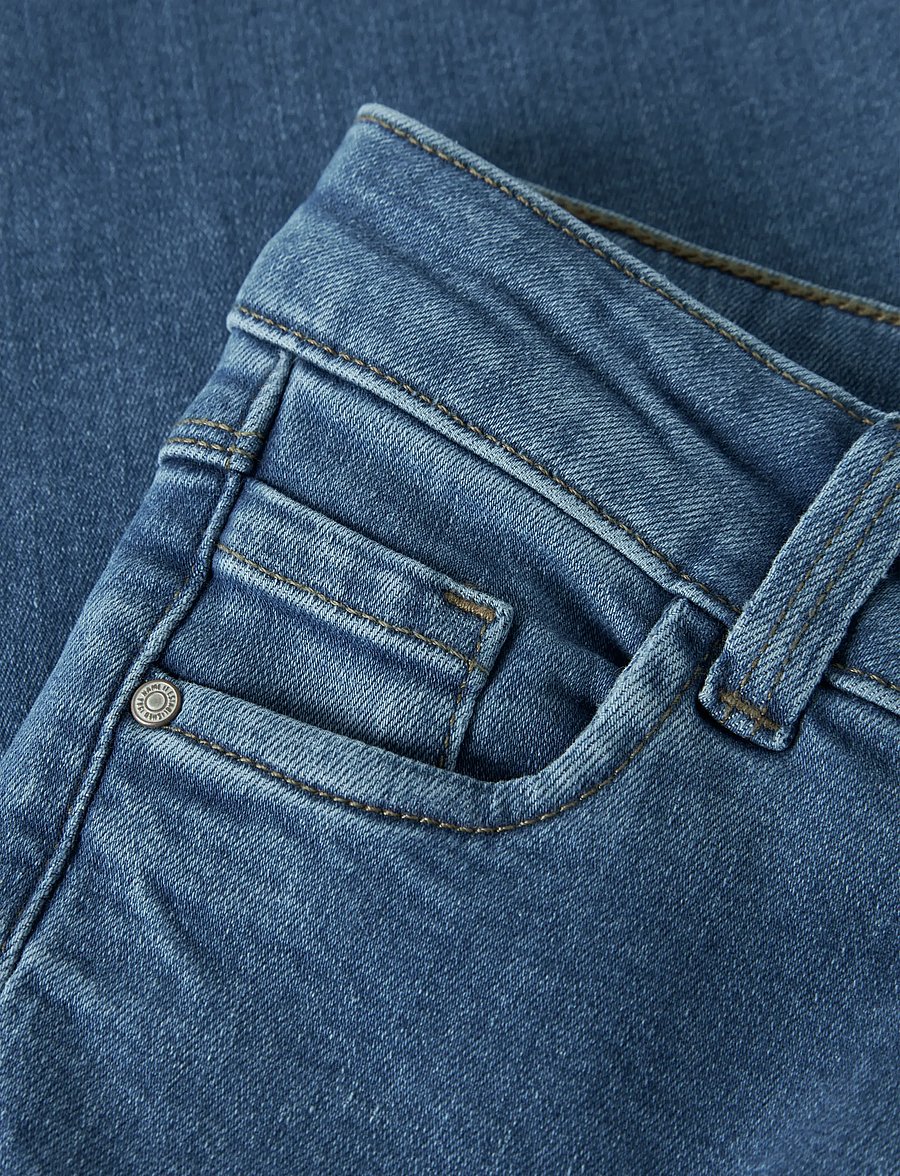 name it - NKFPOLLY X-WIDE JEANS 3057-FR NOOS - brede jeans - medium blue denim - 5