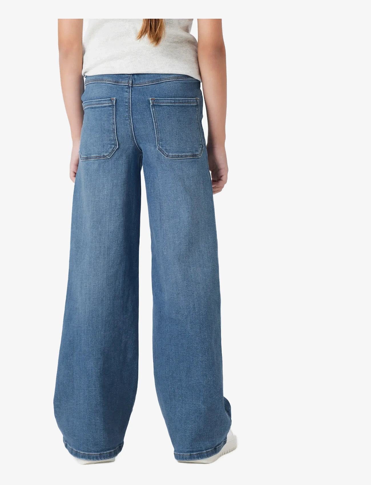 name it - NKFPOLLY X-WIDE JEANS 3057-FR NOOS - brede jeans - medium blue denim - 3