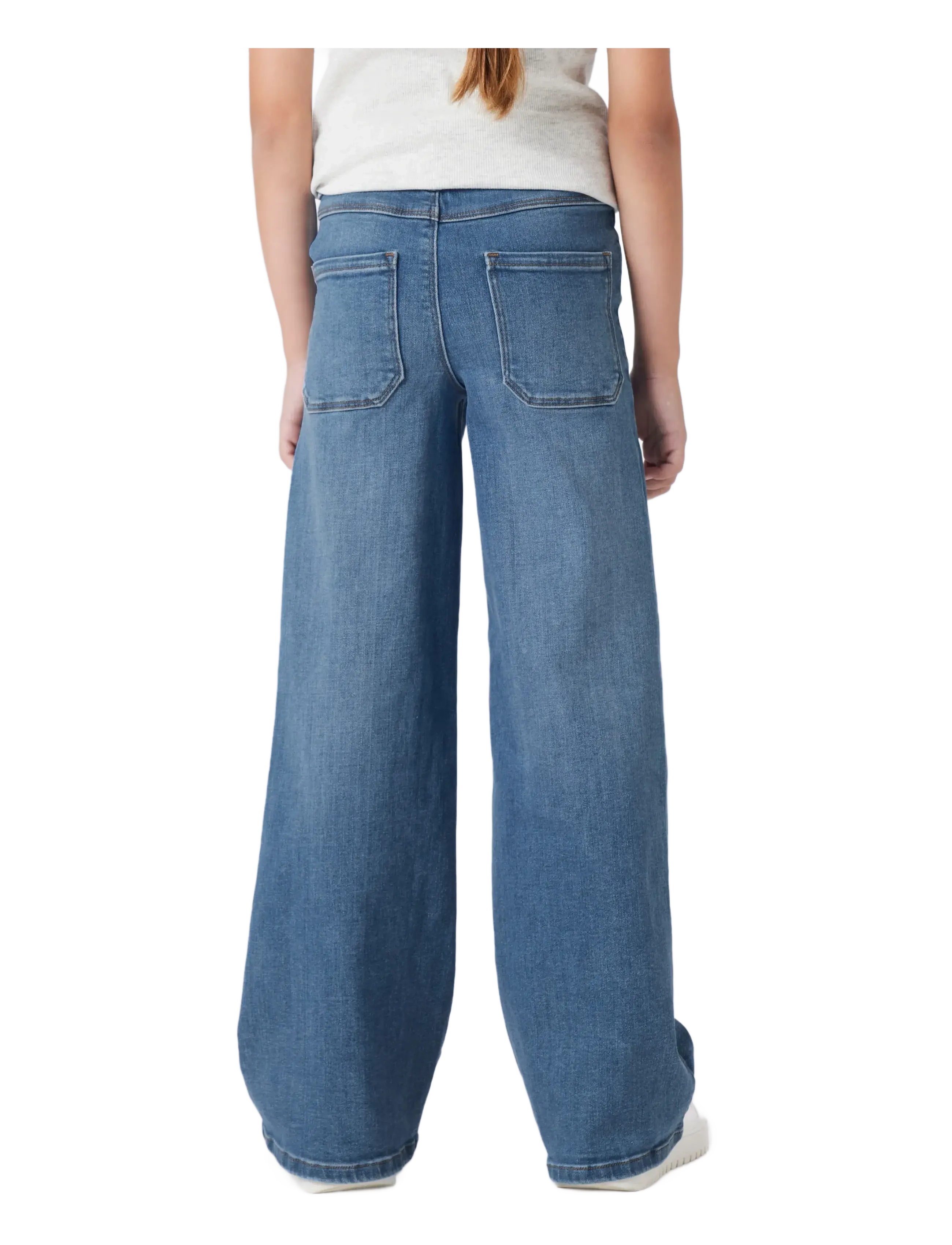 name it - NKFPOLLY X-WIDE JEANS 3057-FR NOOS - brede jeans - medium blue denim - 3