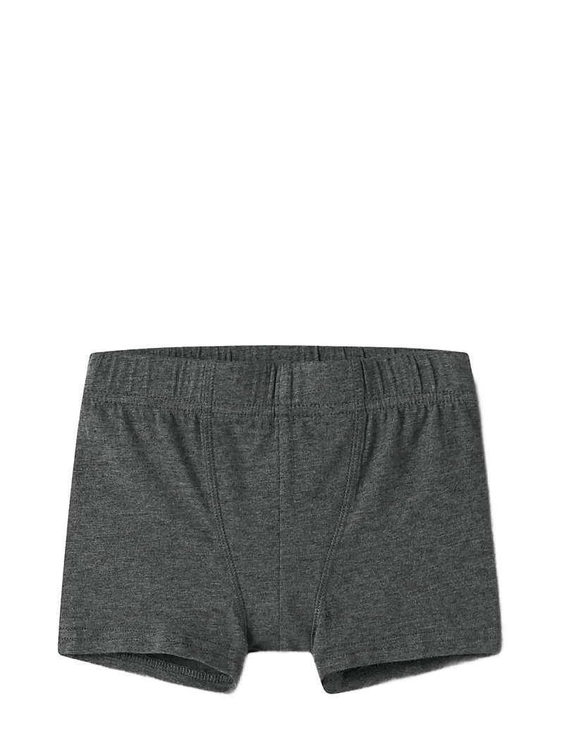 name it - NMMTIGHTS 3P DARK GREY MEL SKULL NOOS - underbukser - dark grey melange - 2