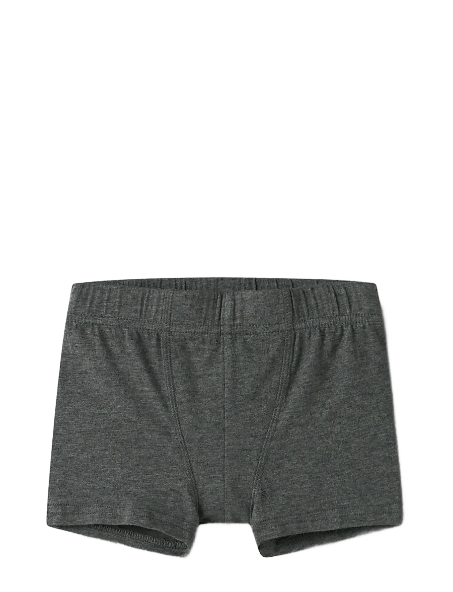 name it - NMMTIGHTS 3P DARK GREY MEL SKULL NOOS - underbukser - dark grey melange - 2