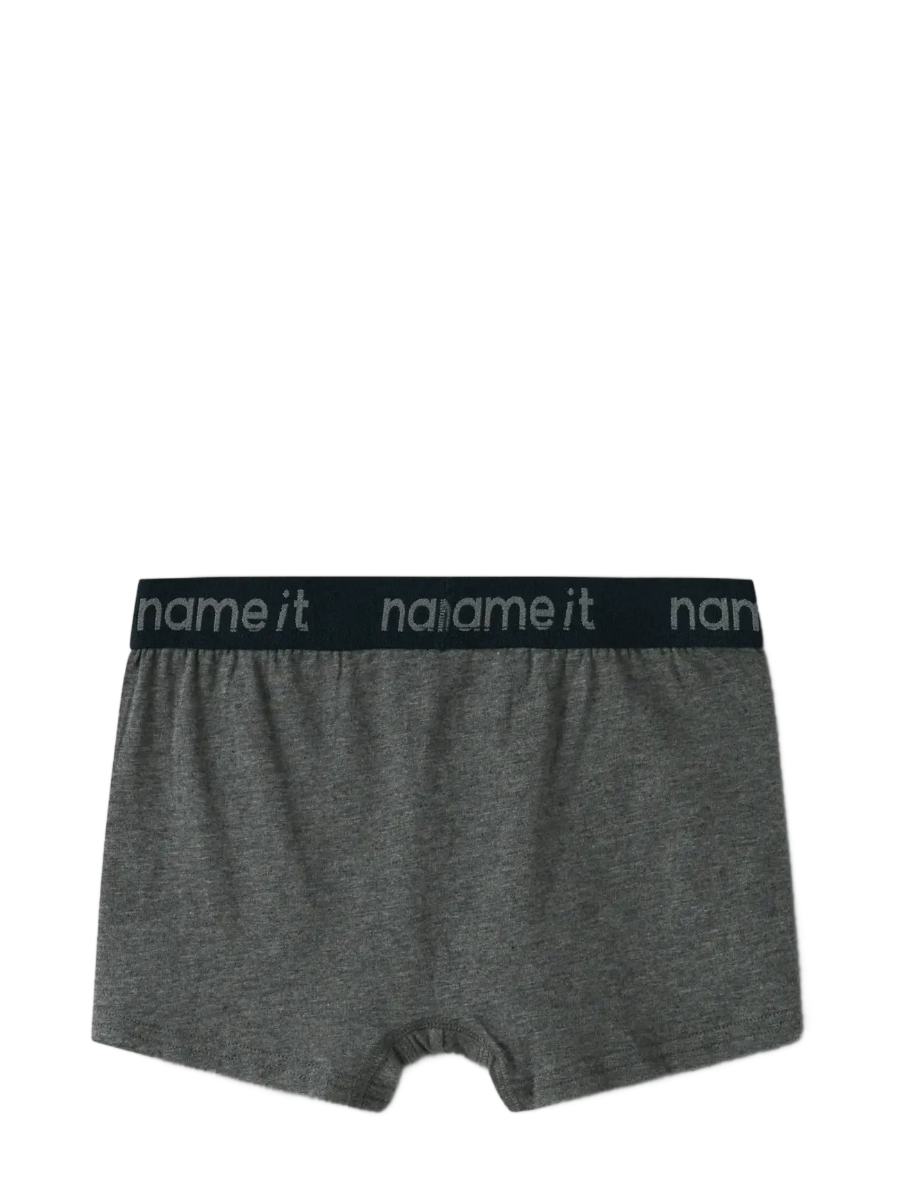 name it - NKMBOXER 3P DARK GREY MEL SKULL NOOS - unterhosen - dark grey melange - 2