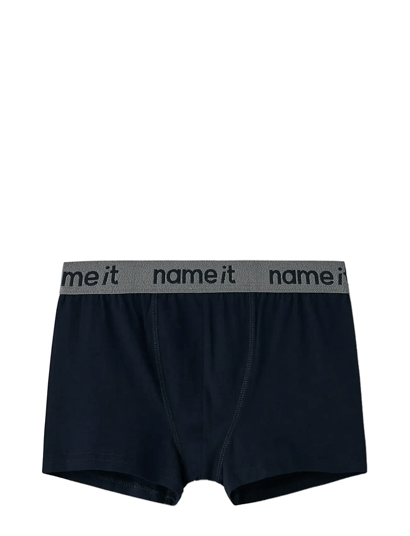 name it - NKMBOXER 3P DARK GREY MEL SKULL NOOS - unterhosen - dark grey melange - 3