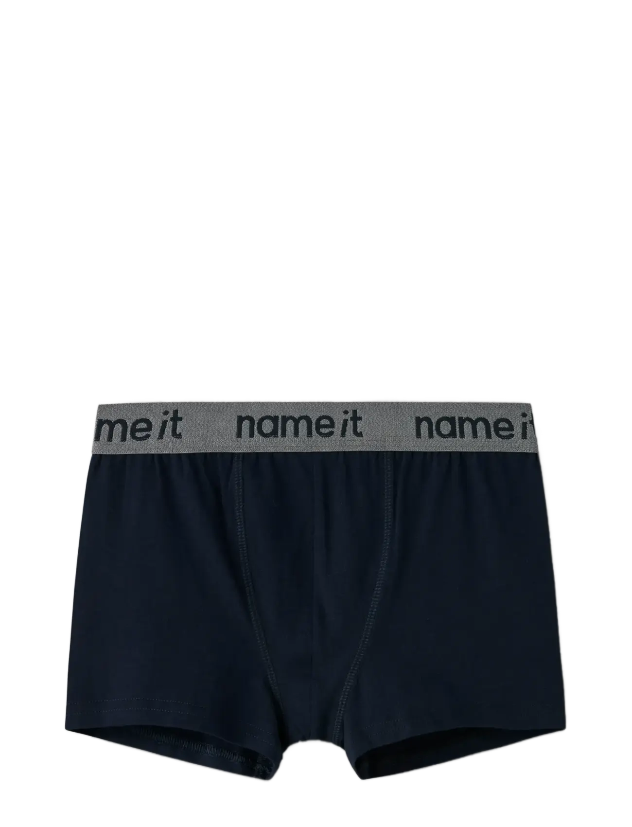 name it - NKMBOXER 3P DARK GREY MEL SKULL NOOS - unterhosen - dark grey melange - 3