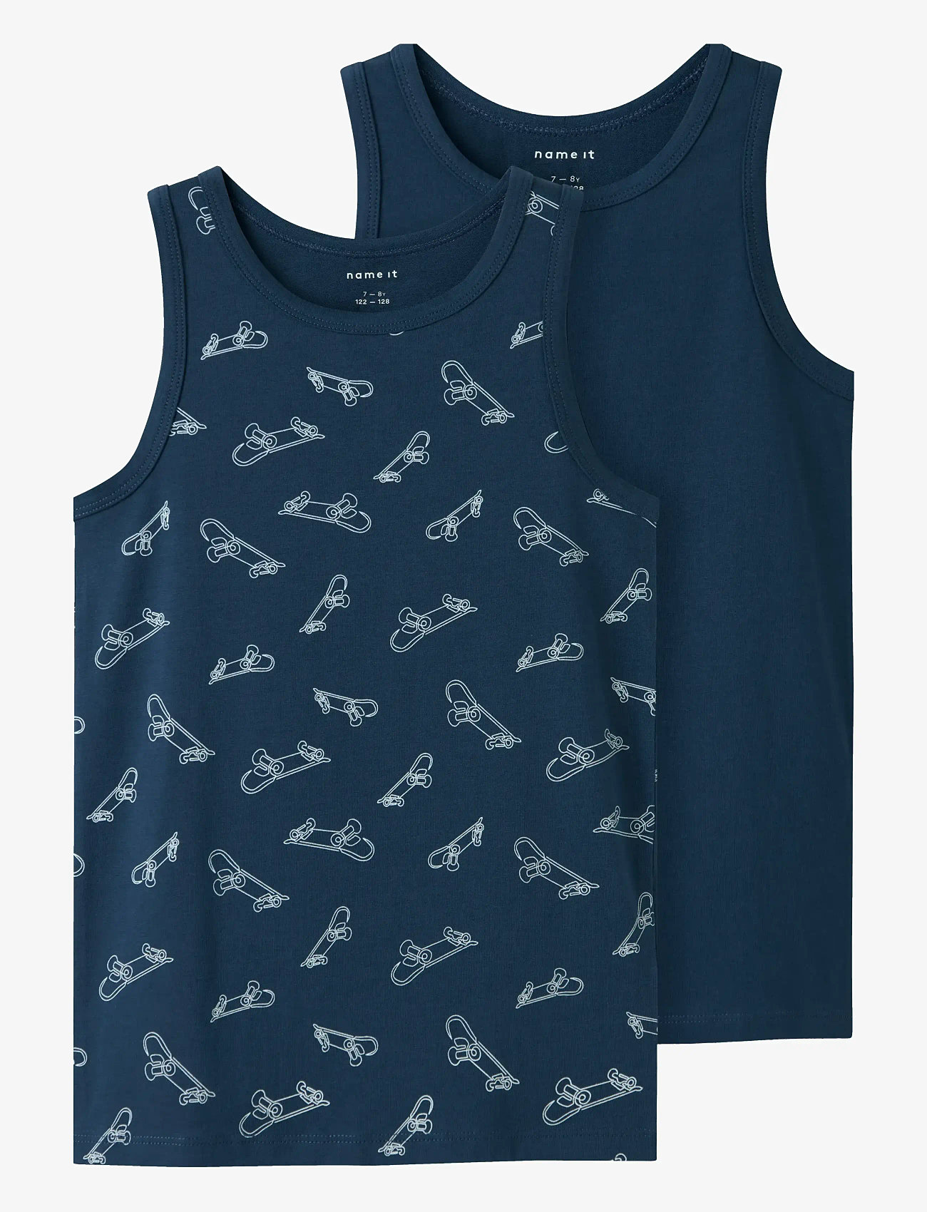 name it NKMTANK TOP 2P TITAN SKATER NOOS - Basics - TITAN / navy