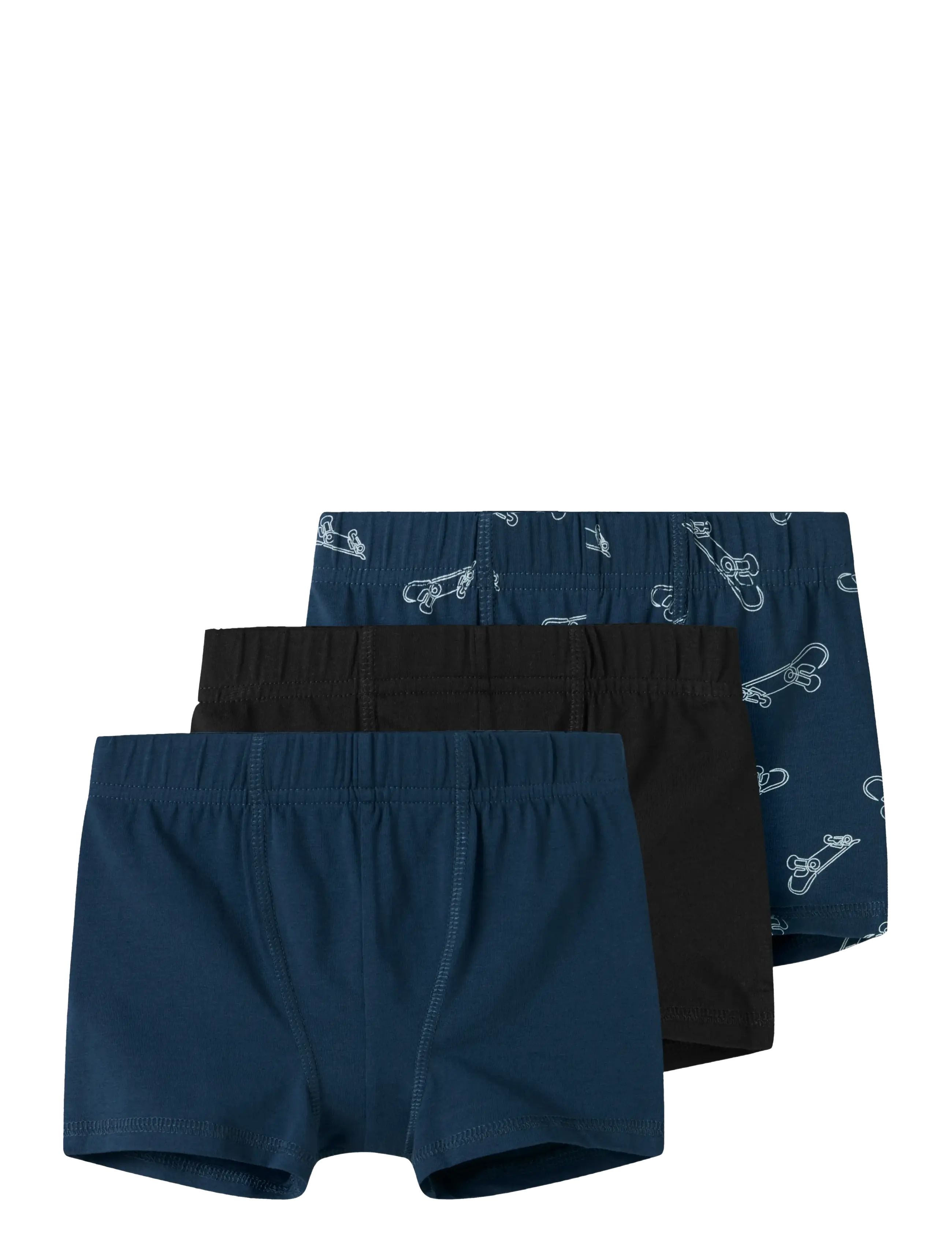 NAME IT Nmmtights 3P Titan Skater Noos Blau - 104 - Kinder
