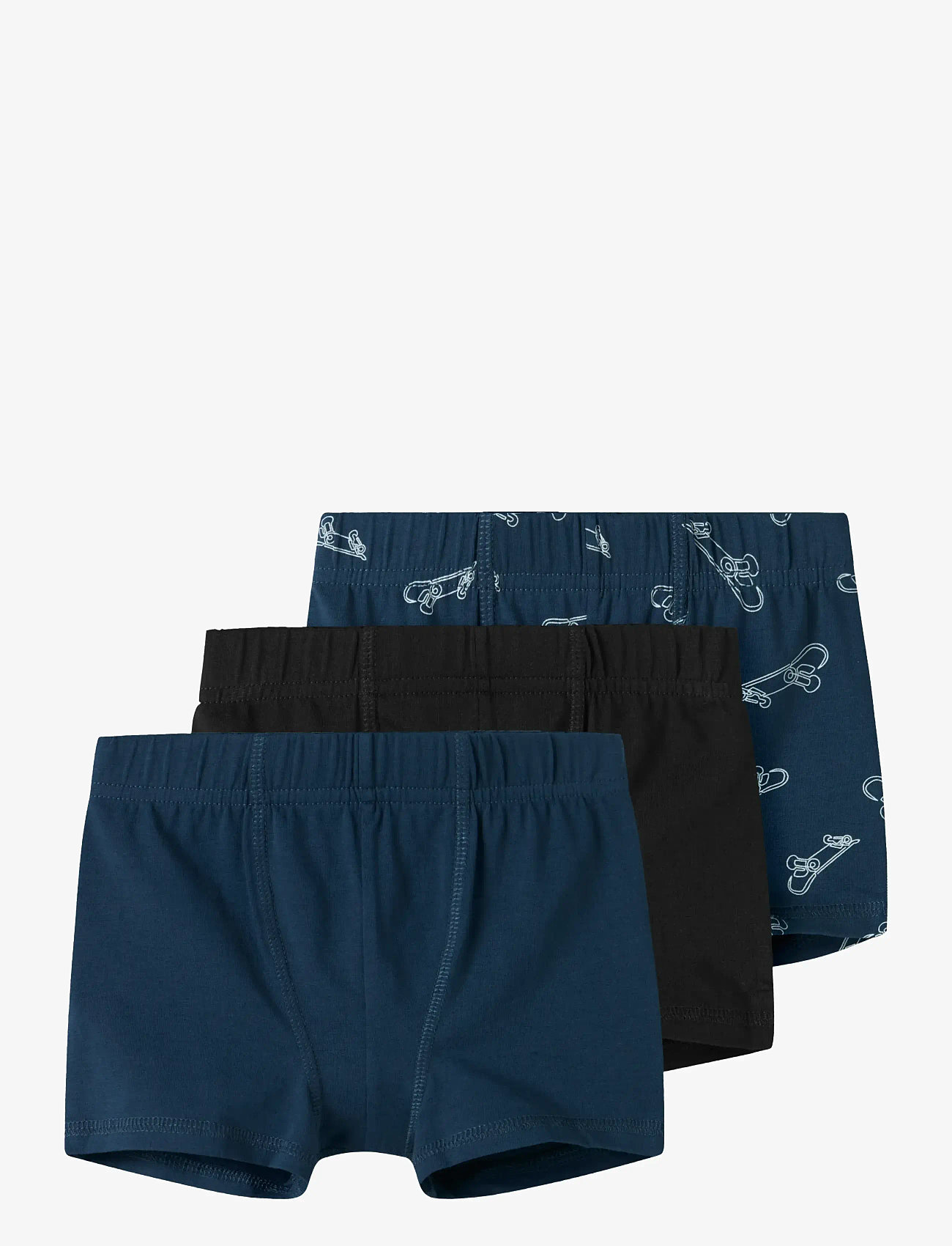 name it - NMMTIGHTS 3P TITAN SKATER NOOS - underbukser - titan - 0