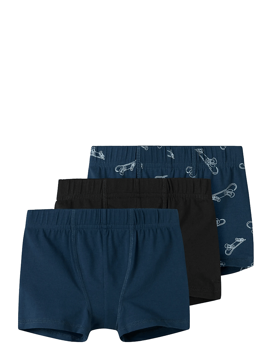 name it - NMMTIGHTS 3P TITAN SKATER NOOS - unterhosen - titan - 0