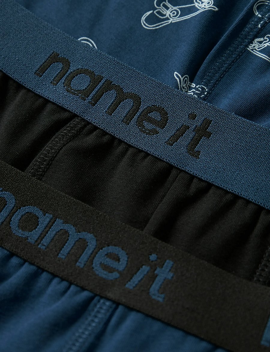 name it - NKMBOXER 3P TITAN SKATER NOOS - sous-vêtements pour hommes - titan - 4