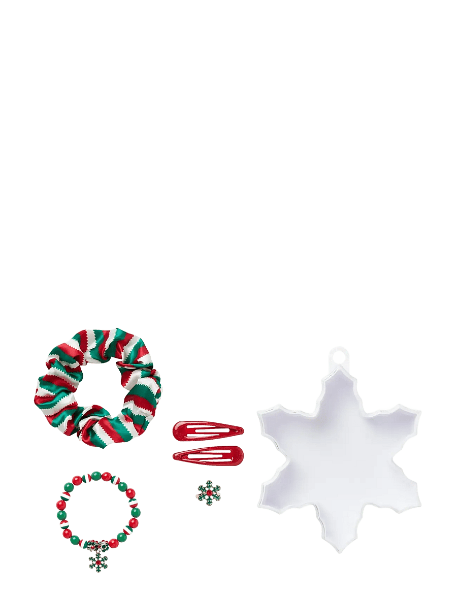 name it - NKFRISTMAS SET - haarnadeln - cloud dancer - 1