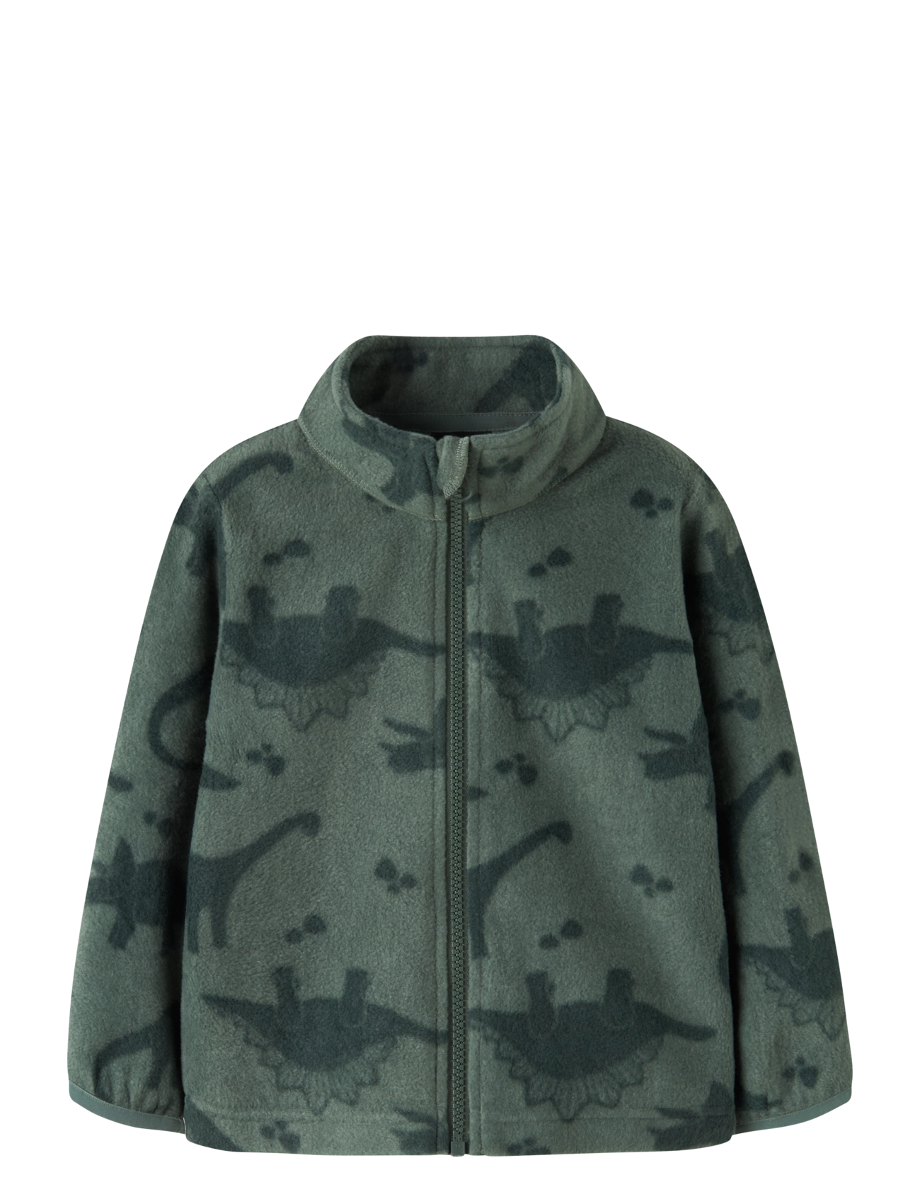 name it NMNSPEKTRA FLEECE JACKET AOP FO - Neuheiten - LAUREL WREATH / khaki/green