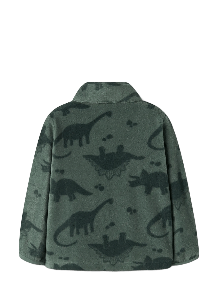 name it - NMNSPEKTRA FLEECE JACKET AOP FO - laurel wreath - 1