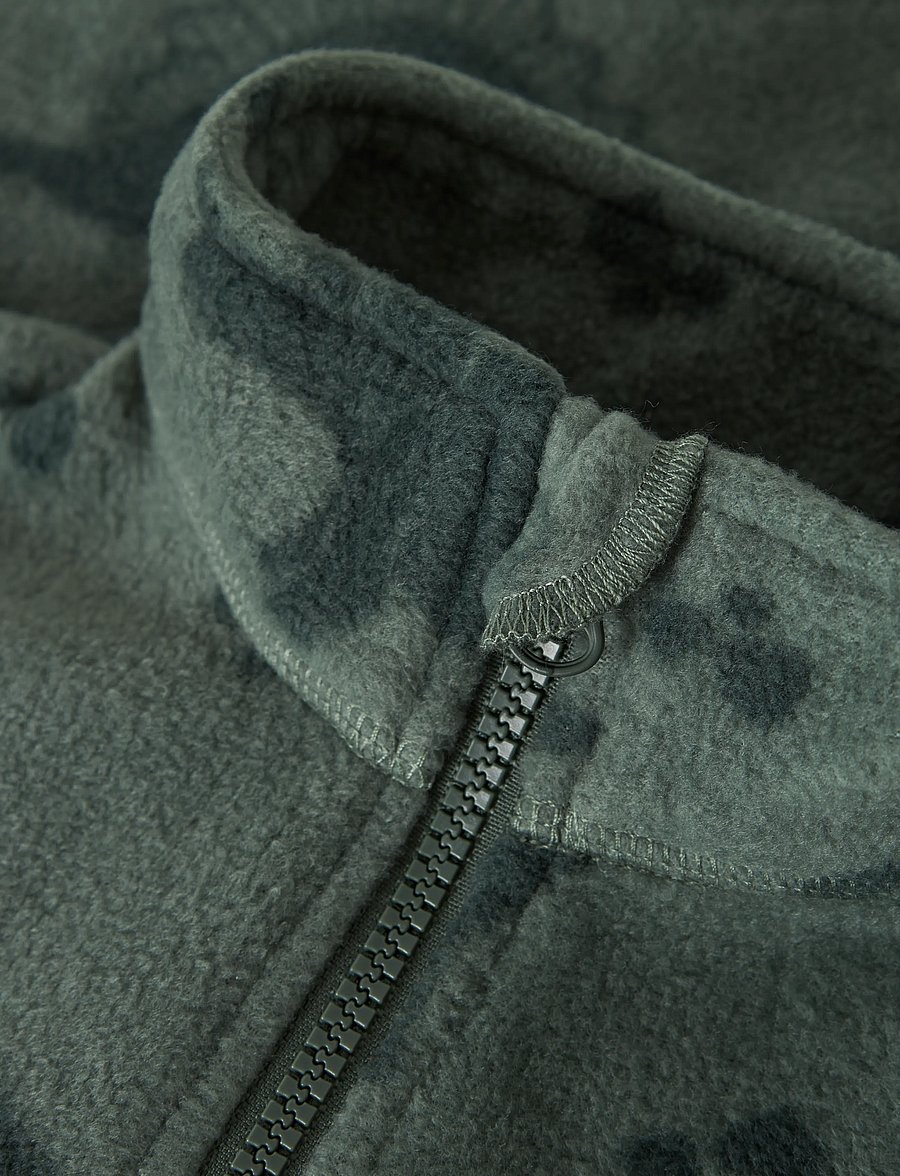 name it - NMNSPEKTRA FLEECE JACKET AOP FO - laurel wreath - 2