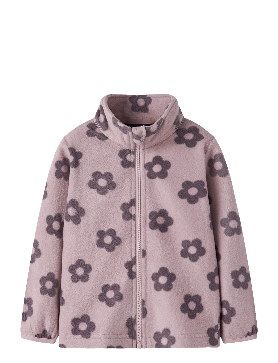 name it - NMNSPEKTRA FLEECE JACKET AOP FO - fleecejakker - violet ice - 0