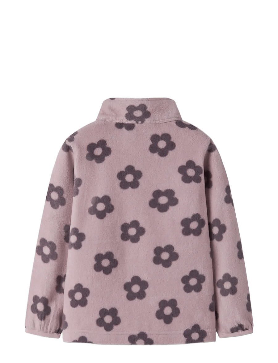 name it - NMNSPEKTRA FLEECE JACKET AOP FO - fleecejakker - violet ice - 1