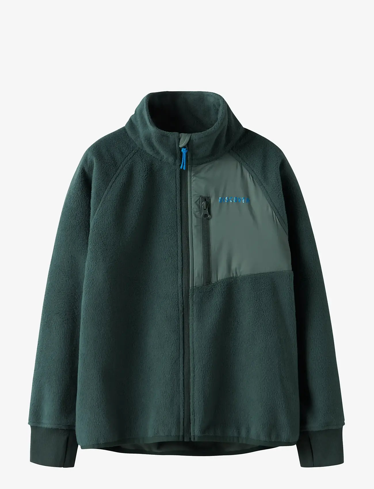 name it - NKNMOVE03 WINDFLEECE JACKET2 FO - fleecejacken - green gables - 0