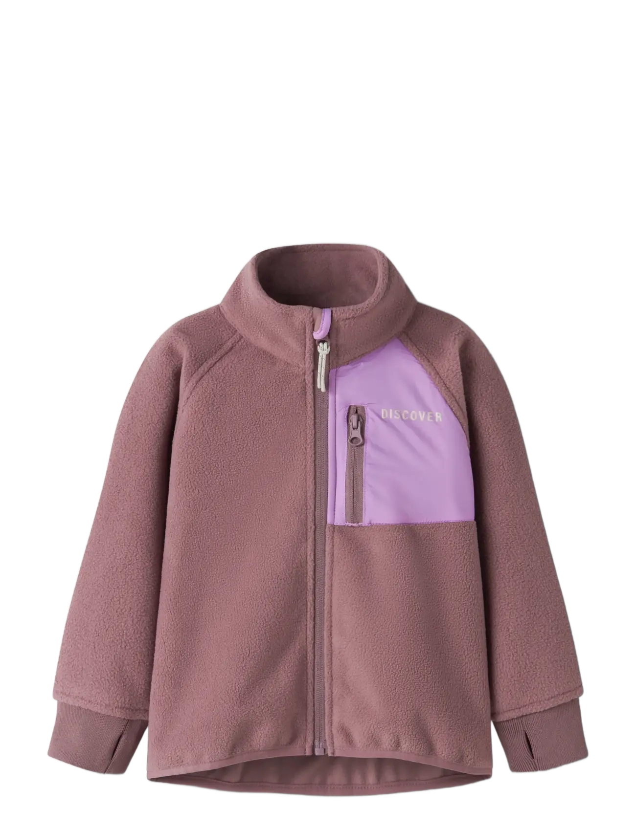 name it - NMNMOVE03 WINDFLEECE JACKET2 FO - grape shake - 2