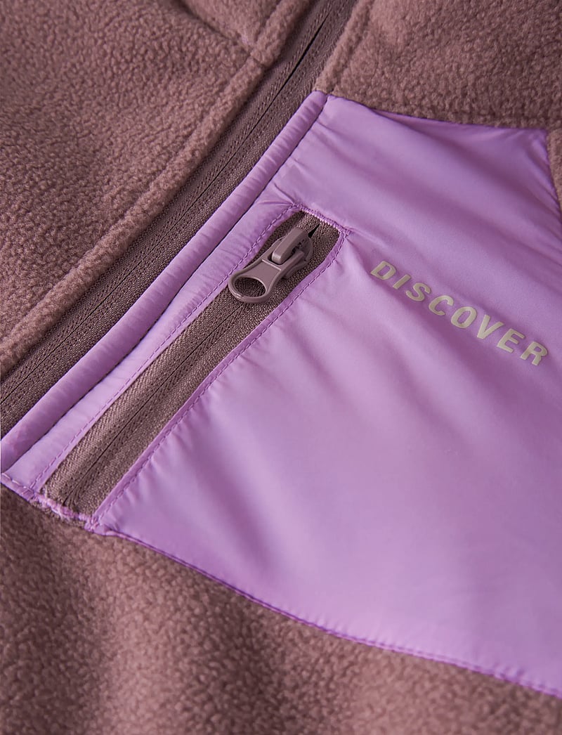 name it - NMNMOVE03 WINDFLEECE JACKET2 FO - fleecejacken - grape shake - 3