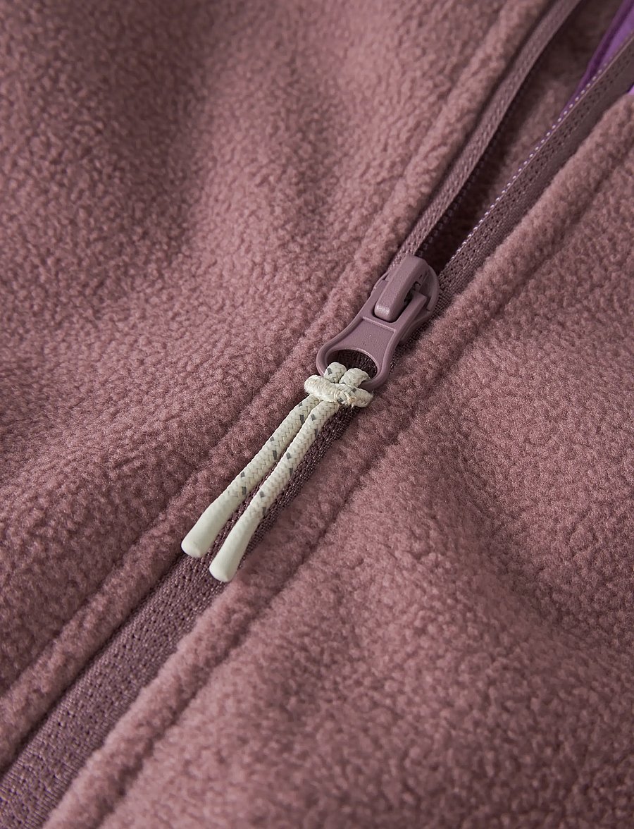 name it - NMNMOVE03 WINDFLEECE JACKET2 FO - fleecejacken - grape shake - 5