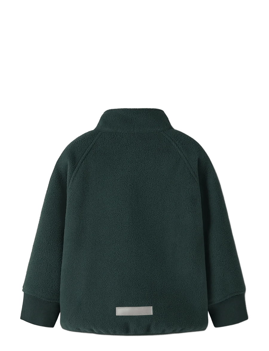 name it - NMNMOVE03 WINDFLEECE JACKET2 FO - green gables - 2